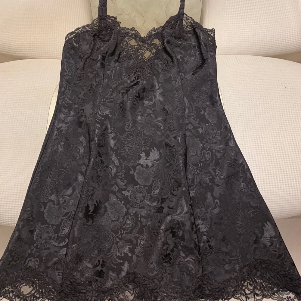 Victoria’s Secret Black Chemise